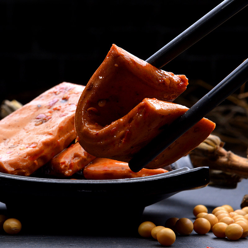 万安茶干安徽特产五香500g小包包装肉豆干小豆腐干