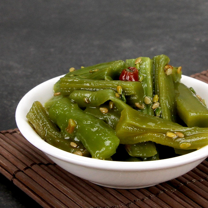 东北特产锦州百合小菜 爽脆贡菜450g 坛装 爽口下饭菜榨菜咸菜泡菜