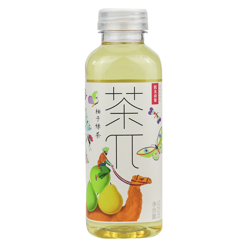 农夫山泉茶兀饮料茶派果味500ml15瓶整箱蜜桃茶饮料