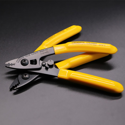 高品质三口光纤剥线钳光纤米勒钳剥皮器日本进口熔接机同款皮线光缆开