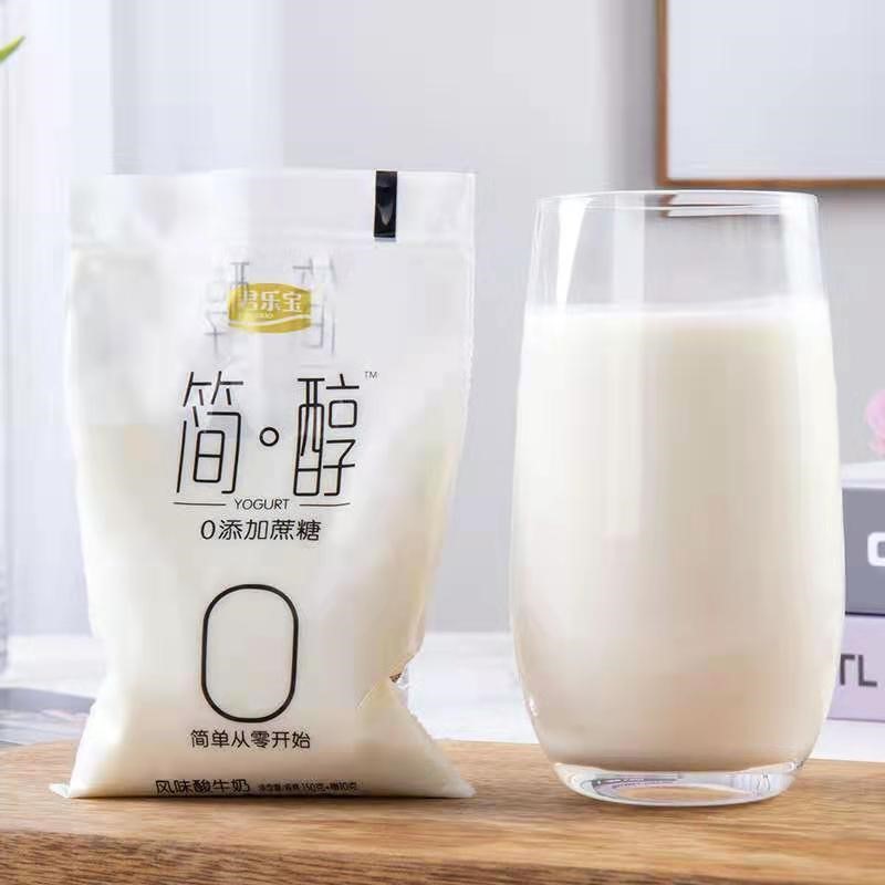 君乐宝简醇酸奶添加蔗糖益生发酵网红风味酸牛奶酸奶