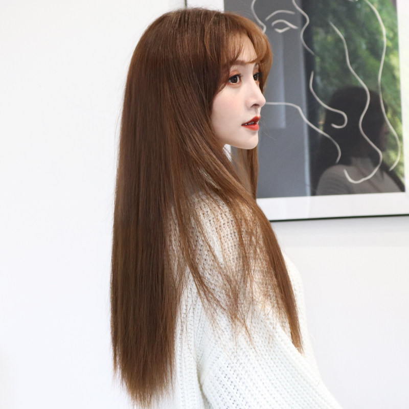 假发发发片女一片片式直发片网红长发无痕接发片直发片