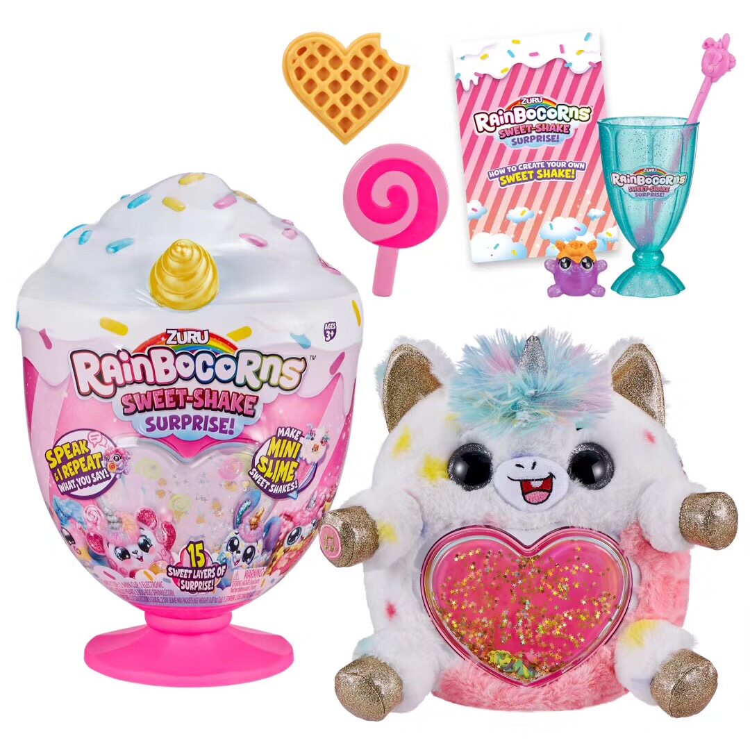 zuru新西兰diy冰淇淋魔法惊喜盲盒公仔女孩过家家毛绒布艺类玩具