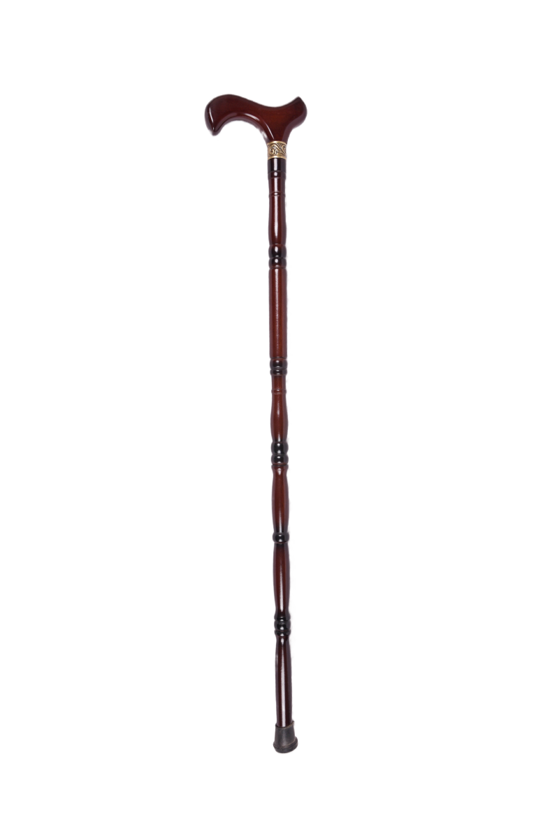 老人木质一体红木手杖龙头拐杖实木拐棍老年人登山杖
