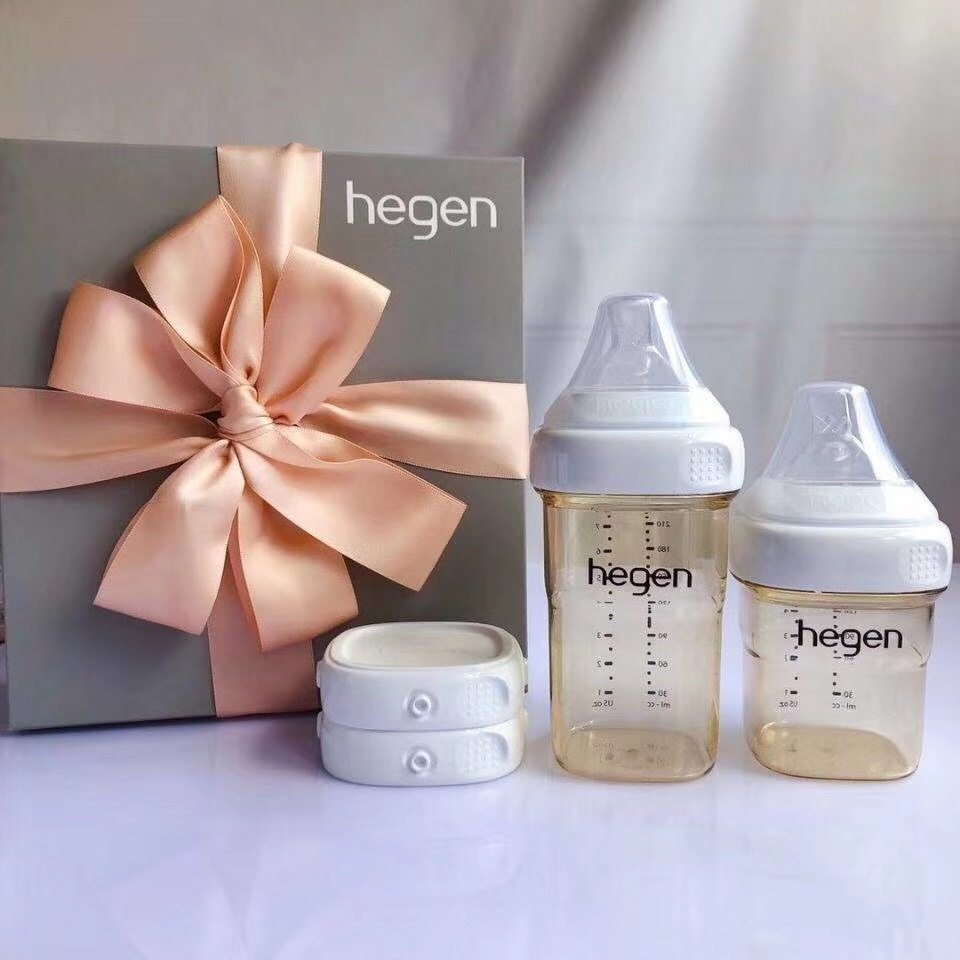 新生儿hegen奶瓶原装正品ppsu防摔婴儿宝宝礼盒奶瓶