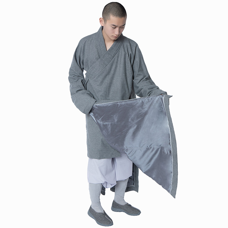 祥仁秋冬季僧服大褂长衫和尚服长褂僧衣僧袍出家人僧装居士禅修服