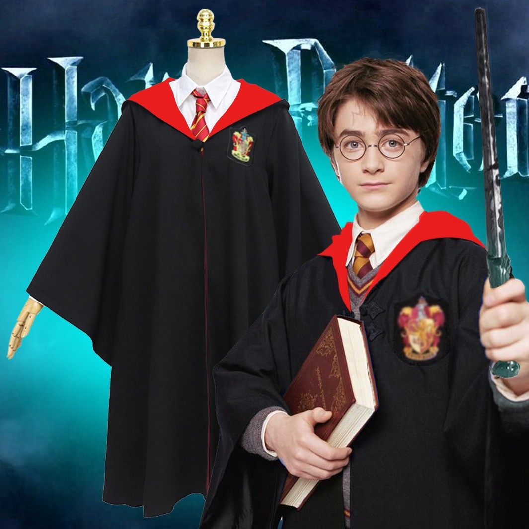 哈利波特服装魔法袍子儿童cos影城正版usj联名cosplay男装