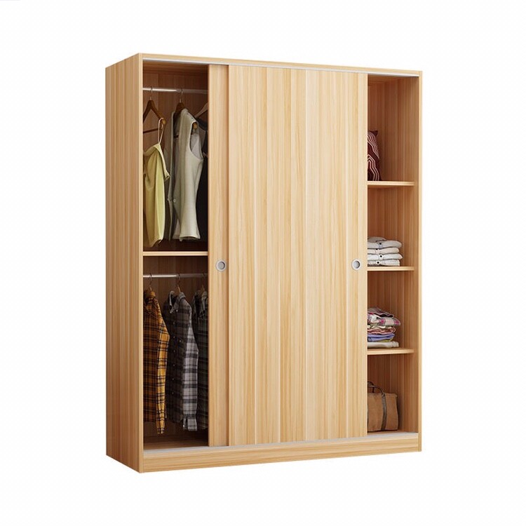 二手衣柜一米二长推拉门50cm深宽出租房1米经济型衣柜