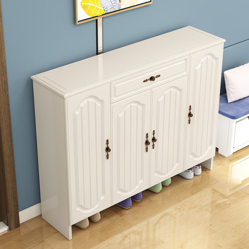 欧式90cm拖鞋门口高门口白色60厘米鞋柜客厅1.2米长鞋柜