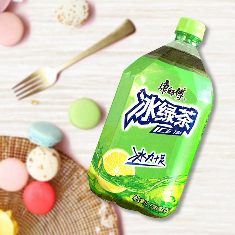 新货正品康师傅绿茶1l12瓶整箱大瓶实惠茶饮料茶饮料