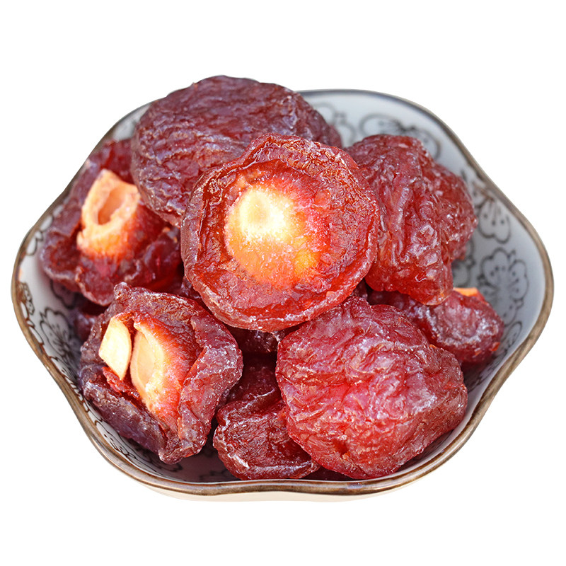 天目馨香休闲零食原味半梅梅子酸甜李梅干蜜饯梅类制品