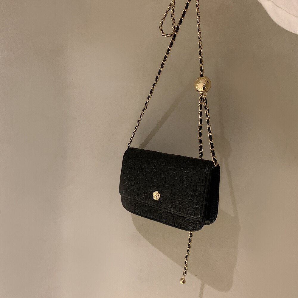 南风nf山茶山茶花花开时小方包包女2022新款时尚小方包