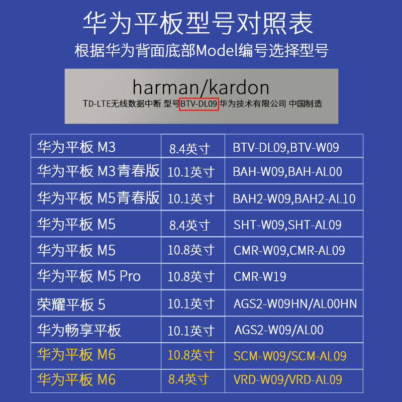 华为m3平板背壳btv-w09后盖保护套dl09全包边磨砂软壳media pad m3半