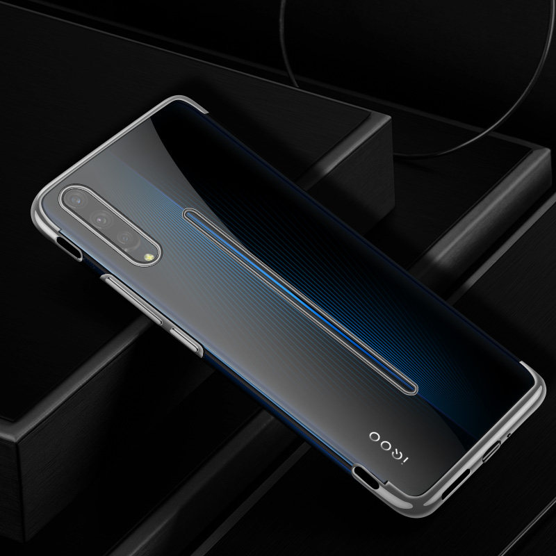 ig00vivo轻薄纯色iq男女后盖硅胶手机保护套