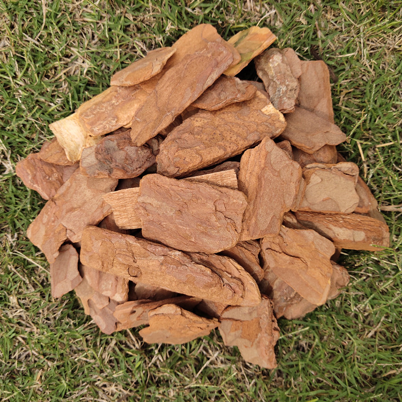 树皮松树覆盖物打磨松鳞有机腐熟铺面树穴发酵介质