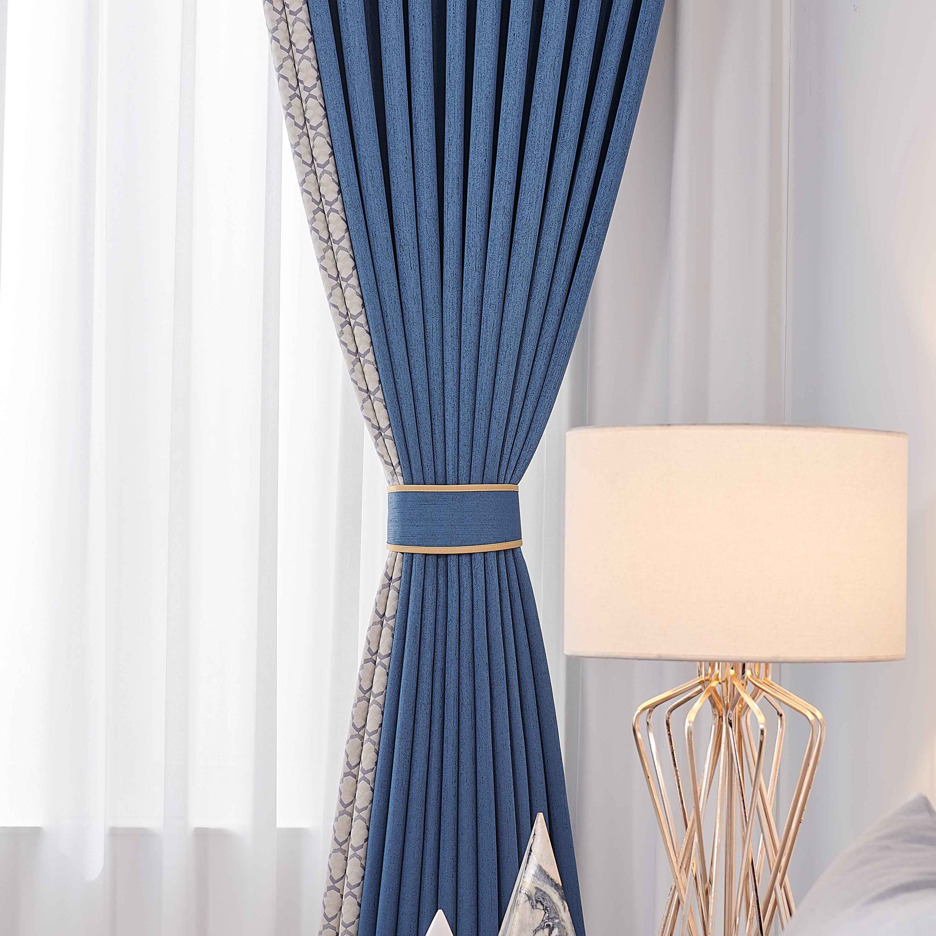 彩云追月优雅雅生活原创高温定型遮光窗帘2021定制窗帘