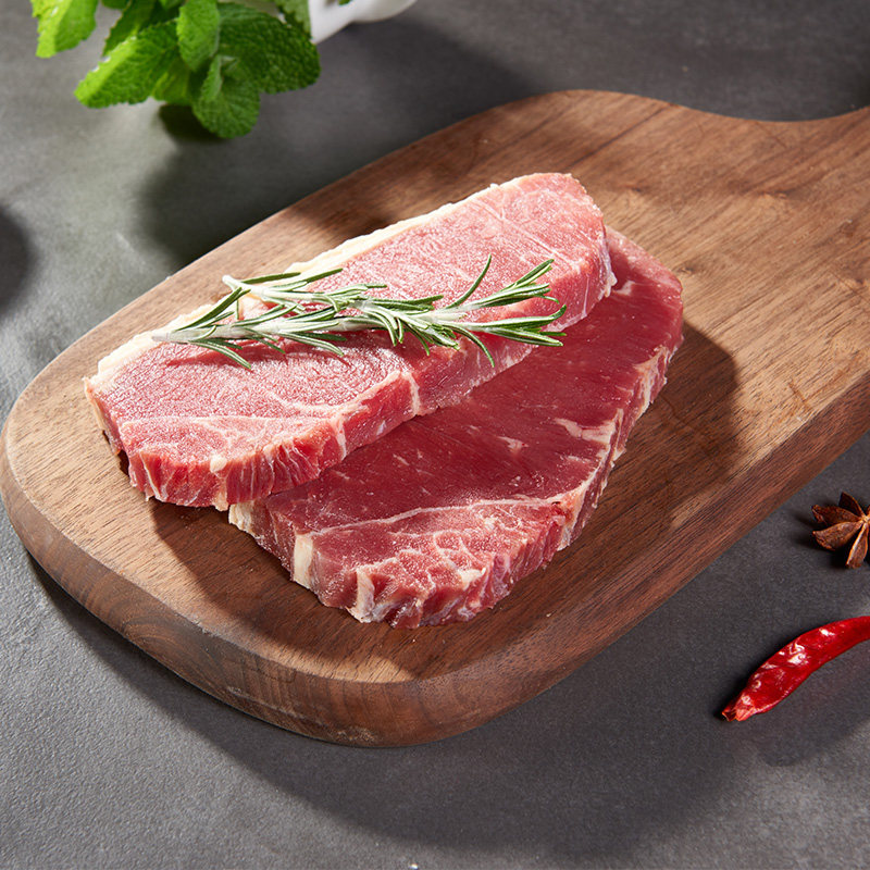 牛排新鲜原切牛排生牛肉2斤无腌制