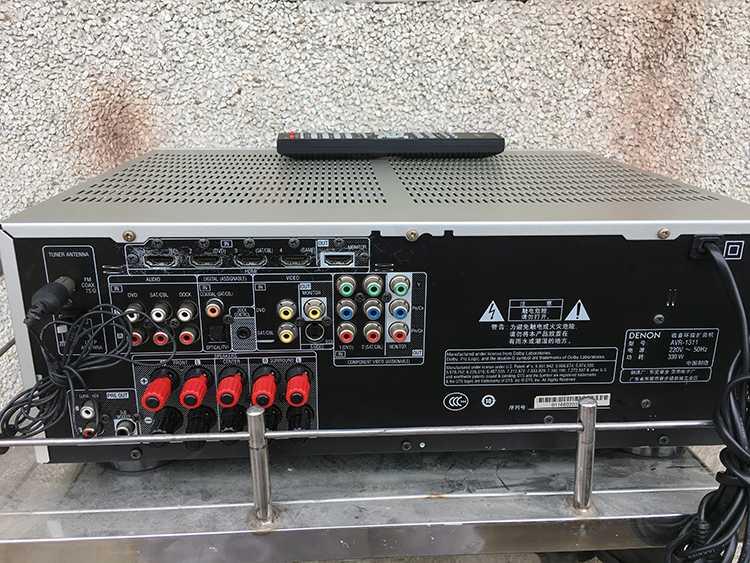denon天龙avr-1311av功放hdmi光纤同轴功放