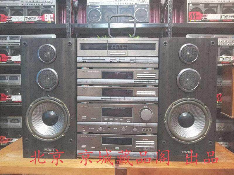 日本进口爱华m55组合音响发烧音响标音音响收藏组合音响