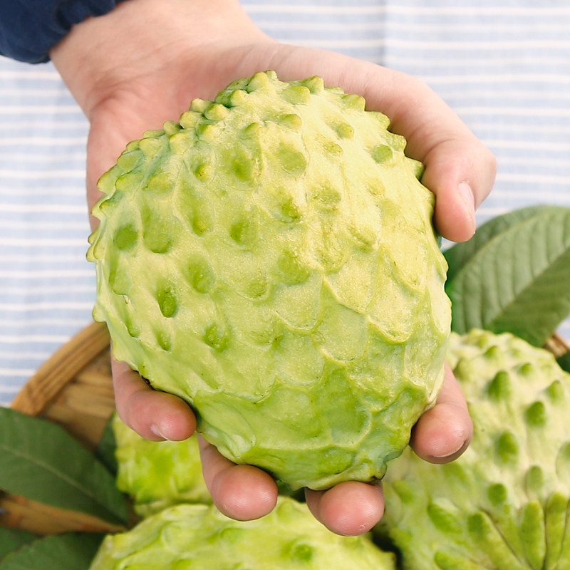 释迦牛奶凤梨5斤佛头果番荔枝大果新鲜水果番荔枝