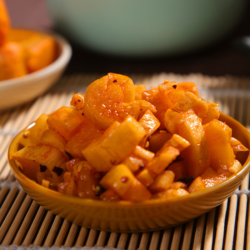 汇龙酱菜萝卜咸菜整箱散装甜辣商用川味丁下酱菜