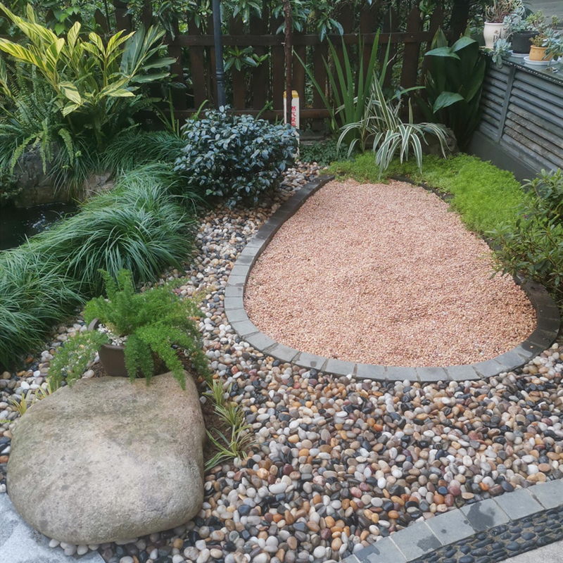雨花石原石天然鹅卵石小石子鱼缸花盆鹅软石庭院铺路其它园艺用品