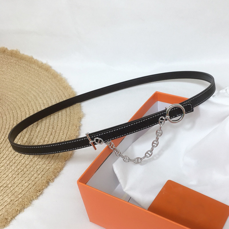 腰饰细腰腰带猪鼻鼻子链条圆扣皮带装饰西装腰带