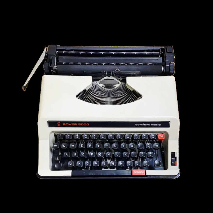 意大利rover5000老式机械英文打字机打字复古怀旧礼物打字机