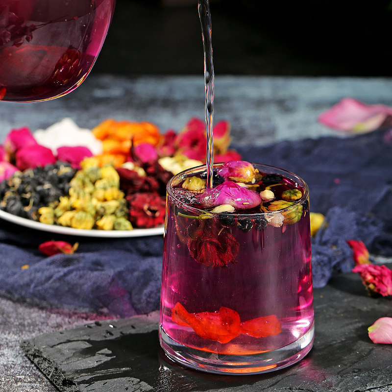 茉莉花茶水喝茶泡养生女人组合牡丹菊花枸杞玫瑰花代用