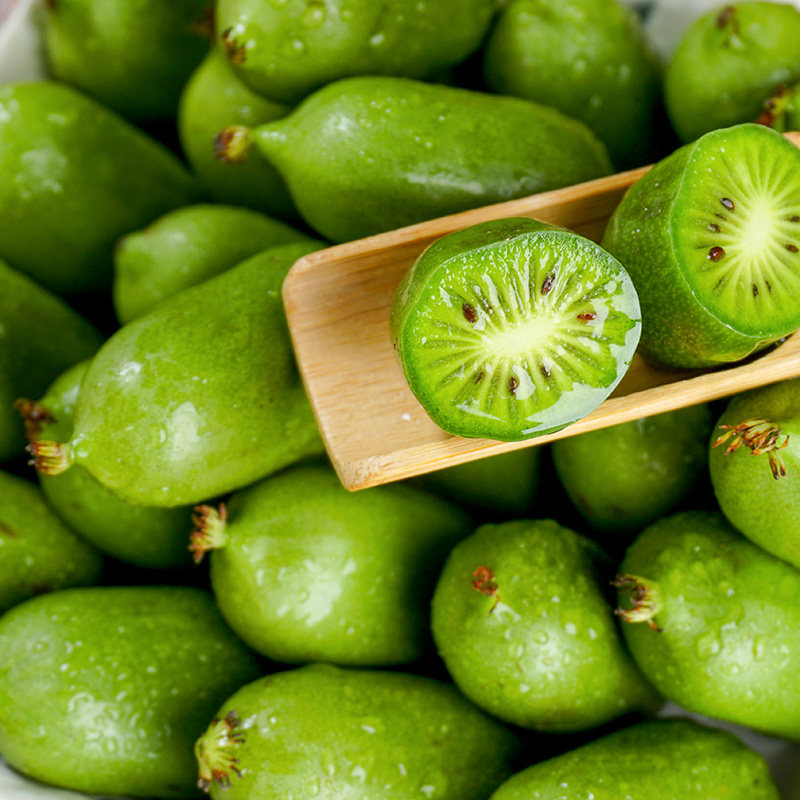 丹东稀有软枣猕猴桃新鲜枣子奇异果奇异莓东北野枣