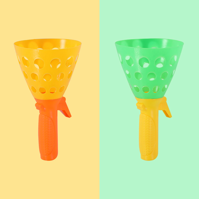 幼儿园弹射球感训练训练器器材亲子对接抛接趣味球类玩具