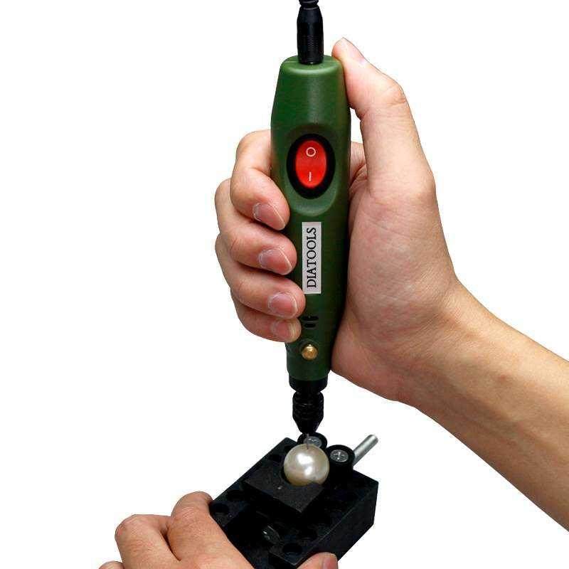 钻孔神器 打洞 小型迷你玉石蜜蜡佛珠电动钻眼机珍珠打孔机器项链