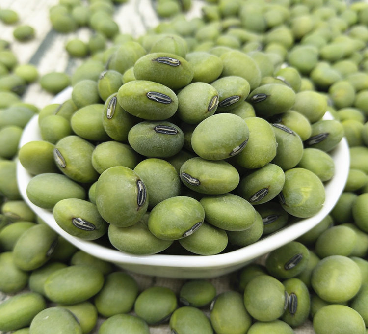 青豆2022年新大2斤包邮干农家自种生青皮绿心大黄其它粮食