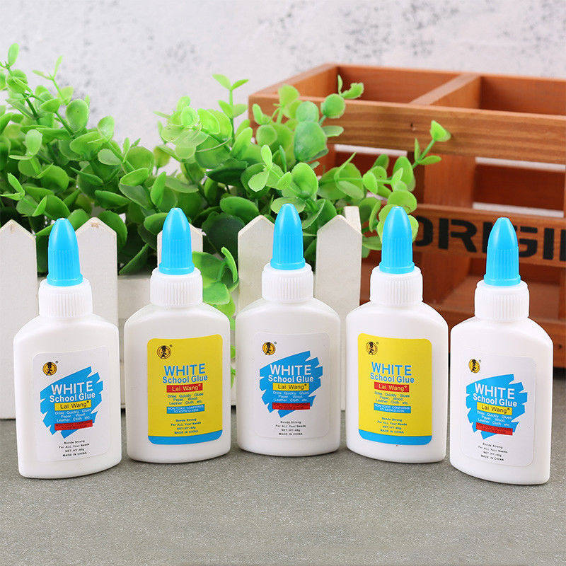 手工胶水儿童学生diy专用不织布酒精胶白乳胶麻绳纽扣画透明软胶