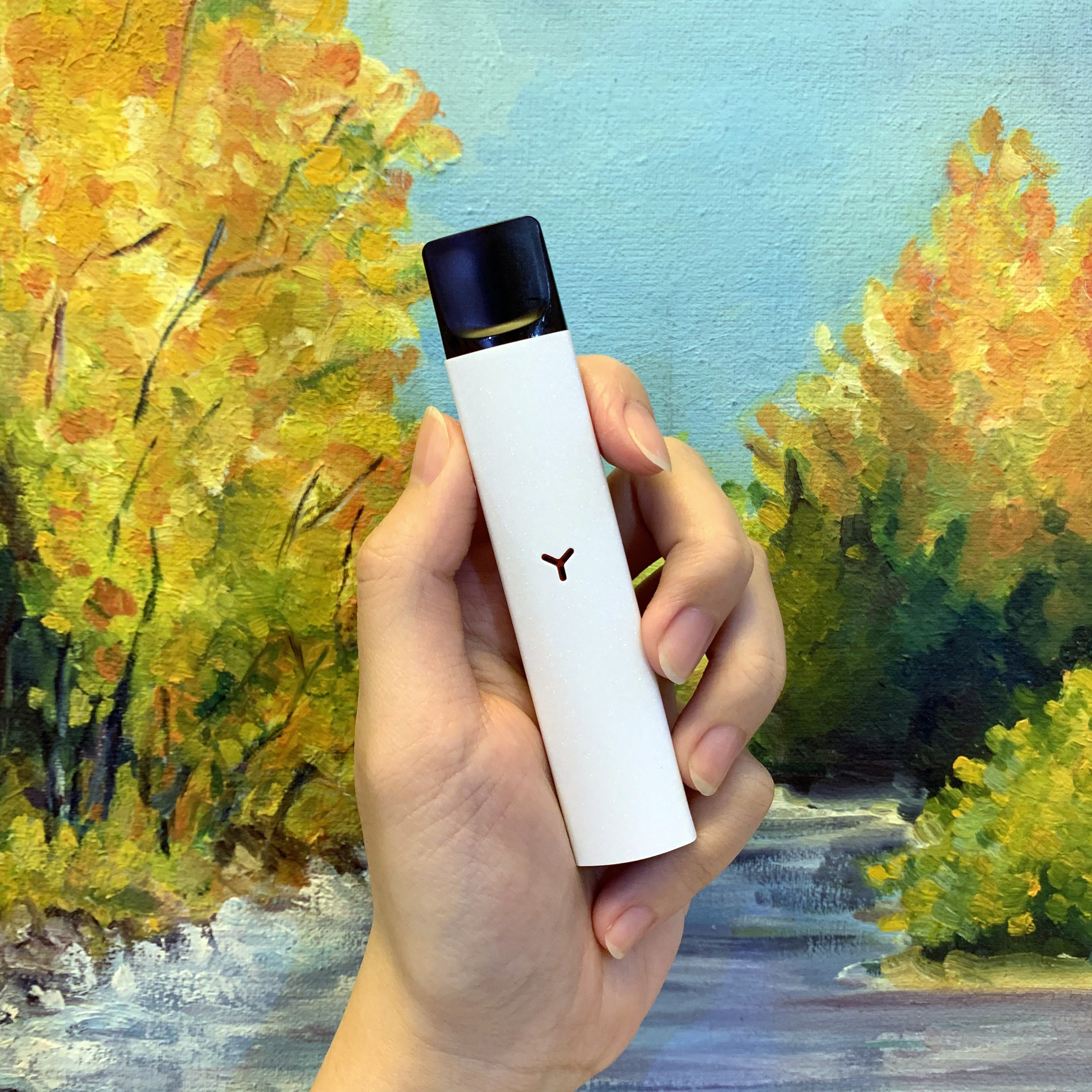 贴纸ooz柚子yoooz一二通用渐变闪色yooz创意手机贴纸