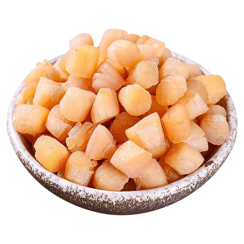 干贝瑶柱干货扇贝肉丁元贝海鲜野生250g旗舰干贝