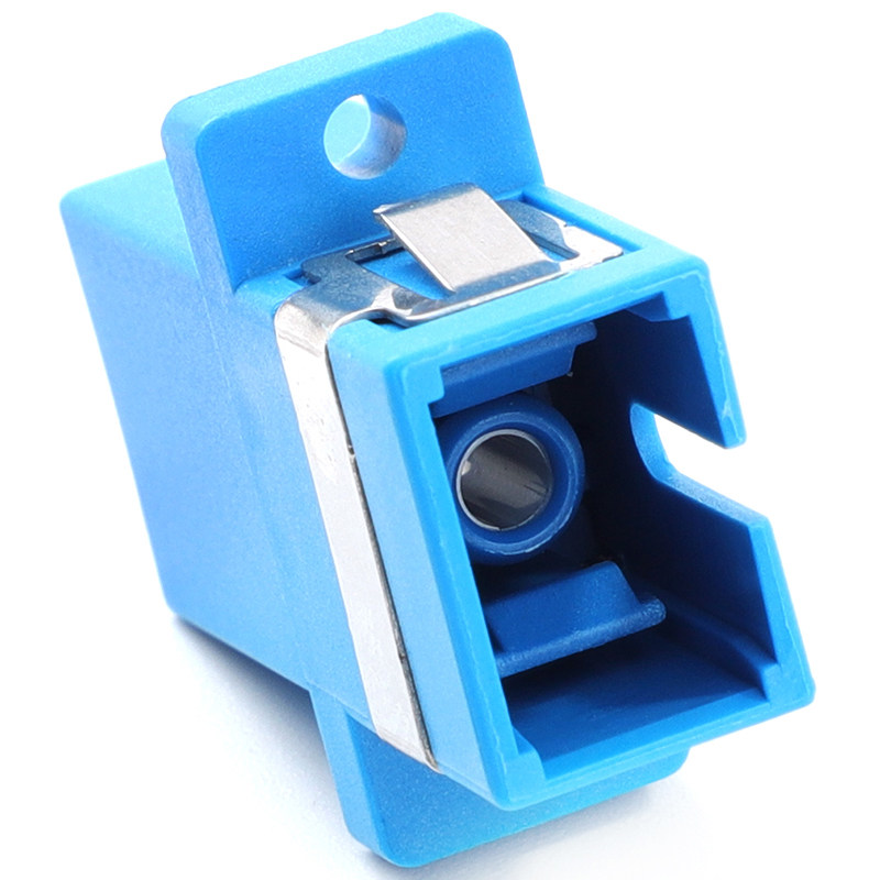 光纤耦合器scsc口单工法法兰盘连接器转接头方口电信其它光纤设备