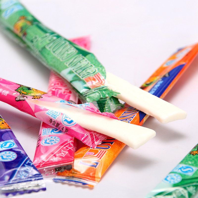 流口水酸奶棒糖100根经典整盒8090怀旧童年糖果传统糖果