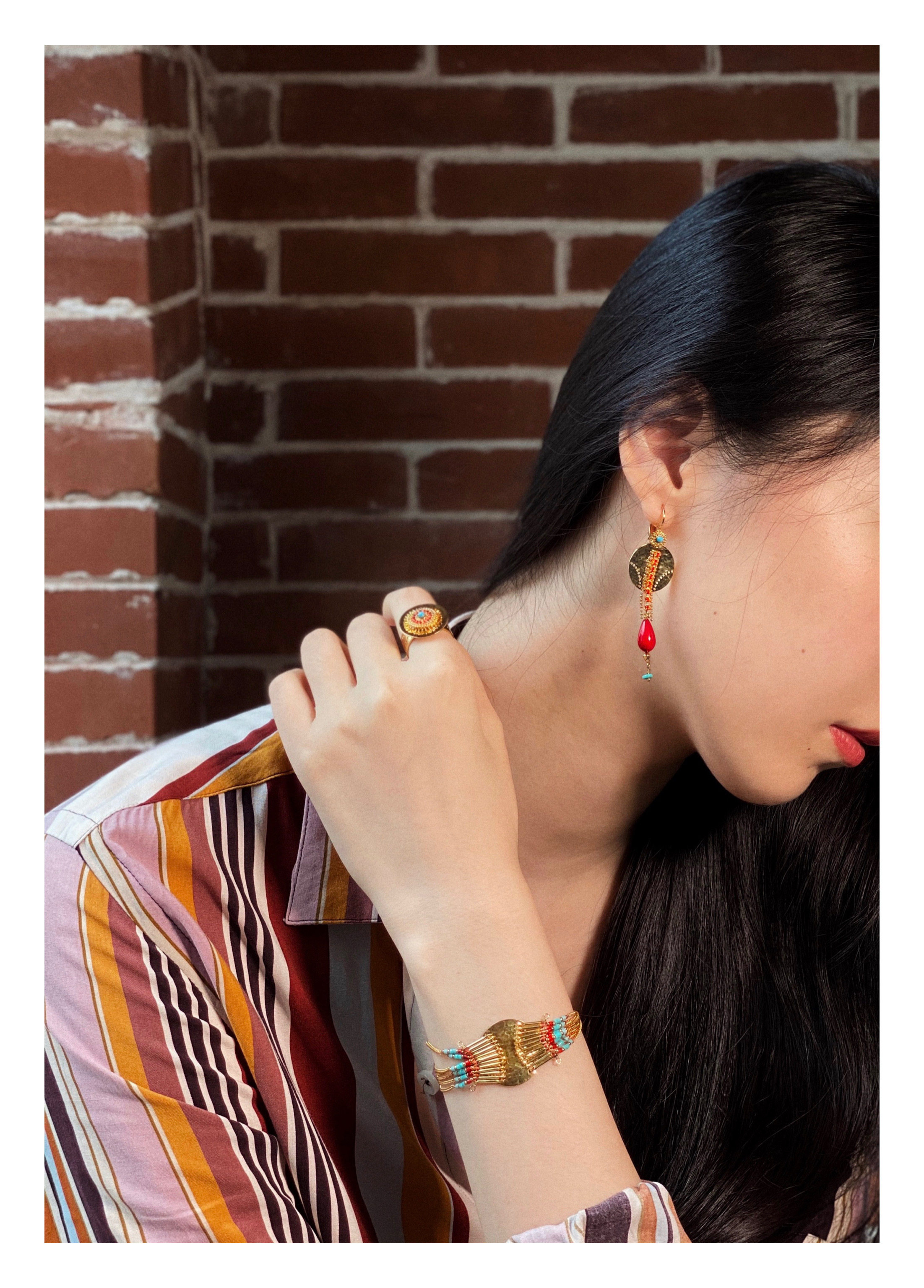 satellitecheyenne系列法式优雅个性时尚精致复古首饰手链