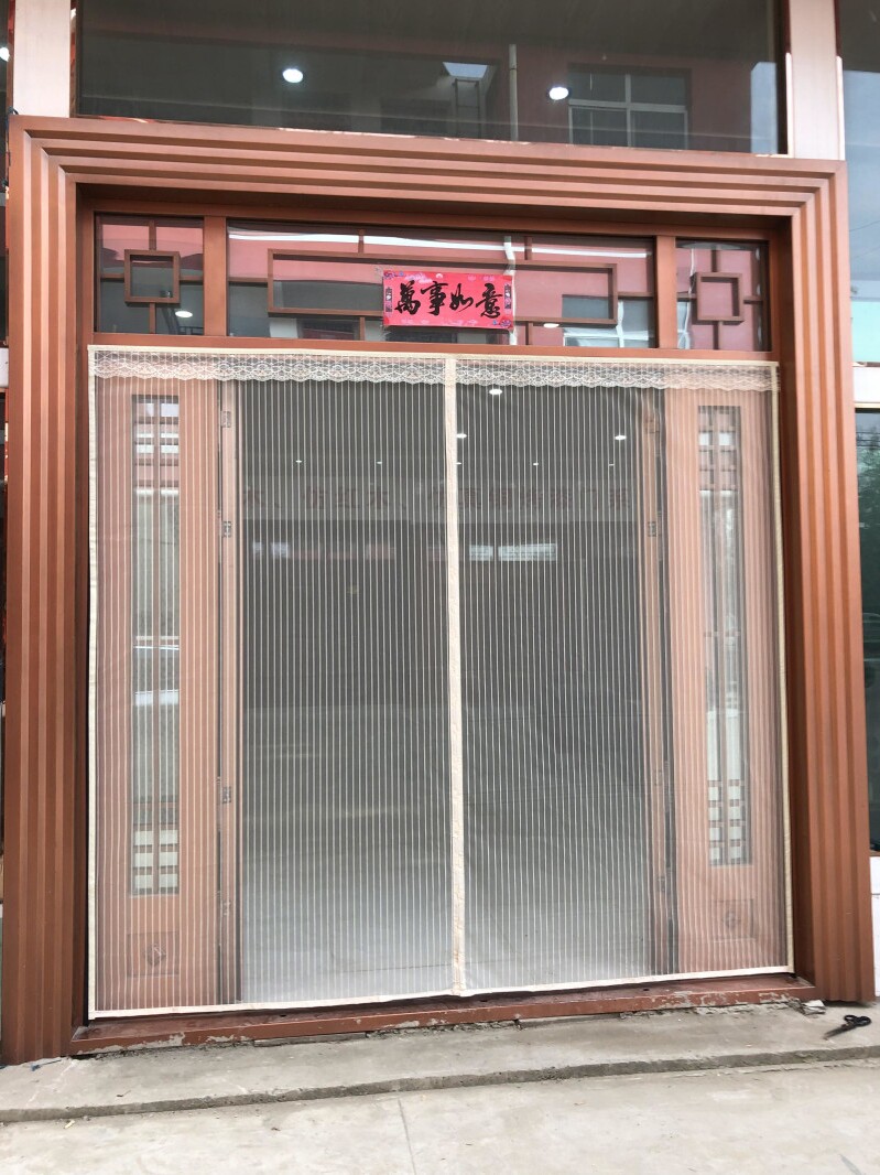 门帘家用农村夏天夏季磁性加密大门防蚊室外门帘