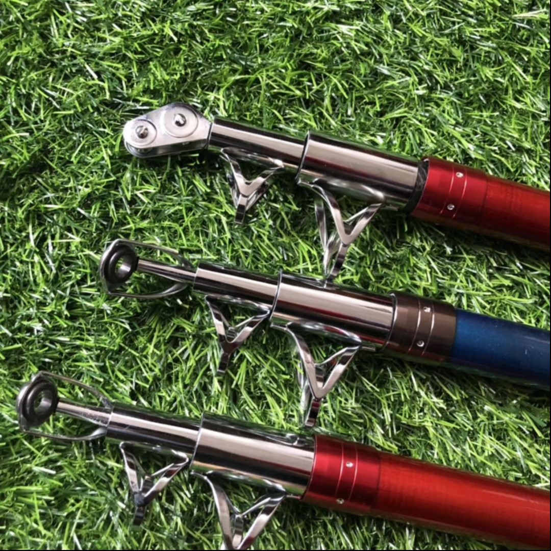 锚鱼滑轮远投可视探鱼专用锚杆锚超钓竿