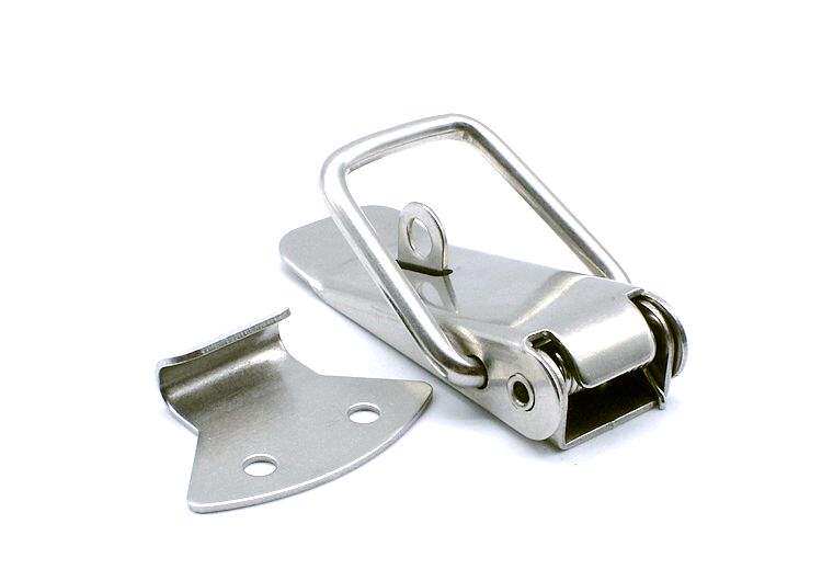 不锈钢搭扣挂锁锁扣箱扣鸭嘴扣箱塔扣弹簧搭扣蜜蜂箱工具箱包扣