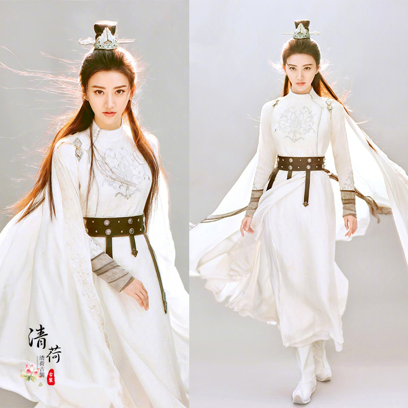 古装同款影视火王破晓之战景甜女汉女侠客服民族服装