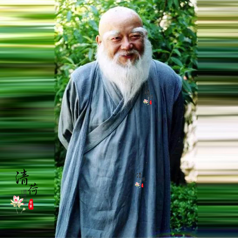 影视和尚棉麻老功夫长老僧人少林寺古装明朝宋明朝民族服装