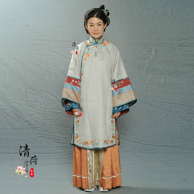 古装影视民国国秀禾服中国国风清末小姐太太民族服装