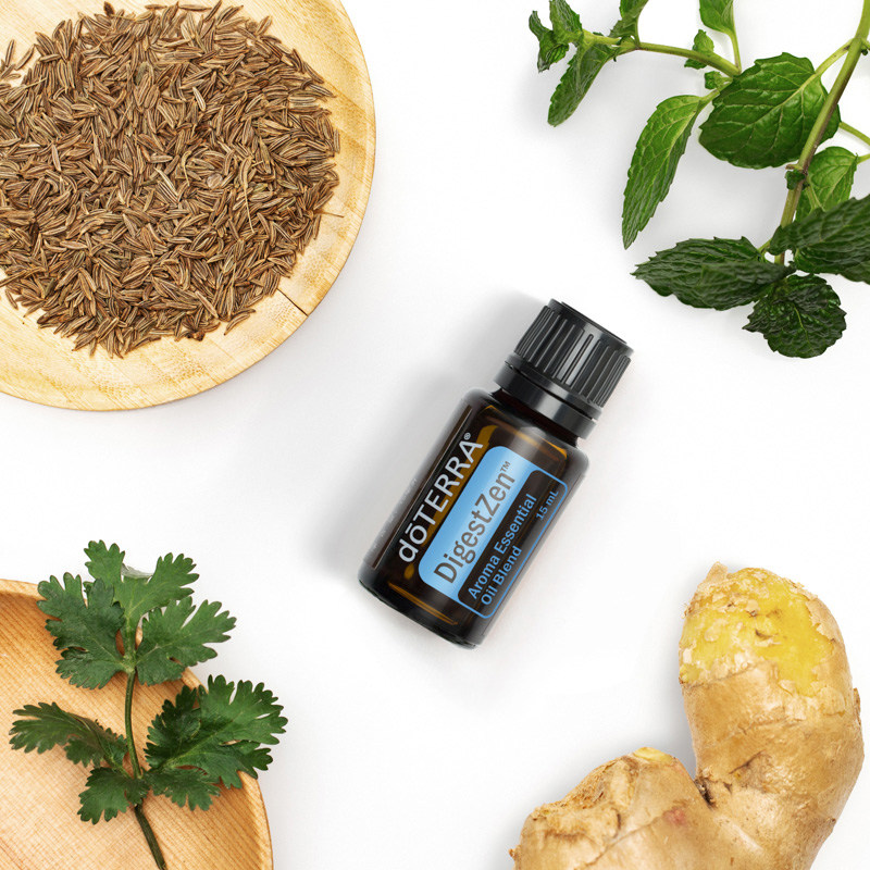 精油消化多特瑞官网doterra乐活复方植物15ml促进复方精油