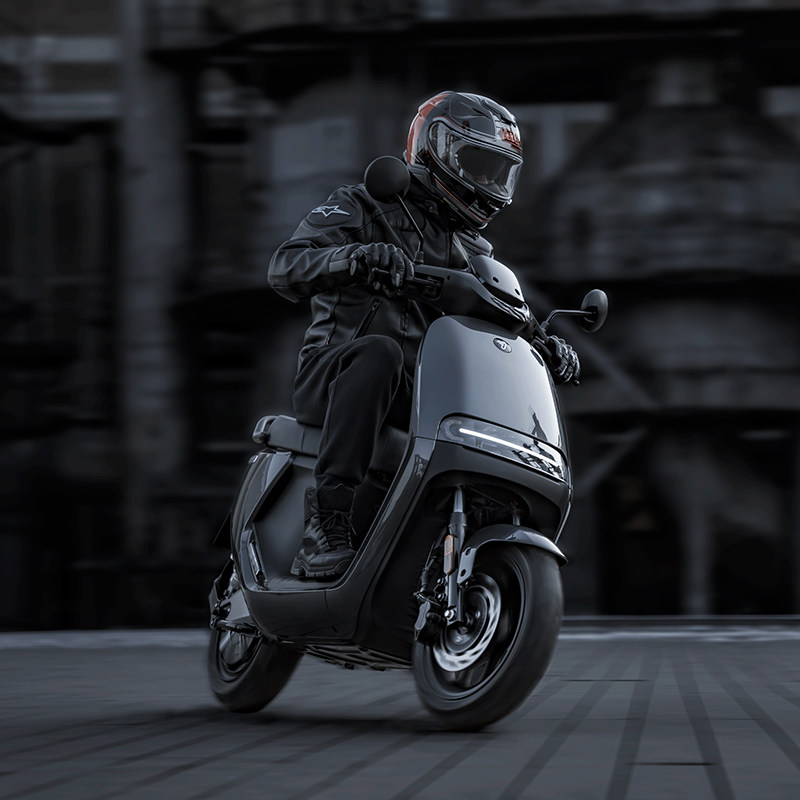 ninebot九号电动摩托车e200pone续航电动车74v高端电动摩托车