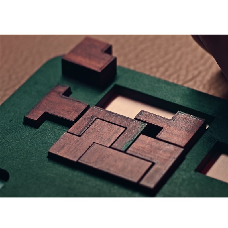 sixpackpuzzle难度九级玩具gm同款亚克力木质益智拼图