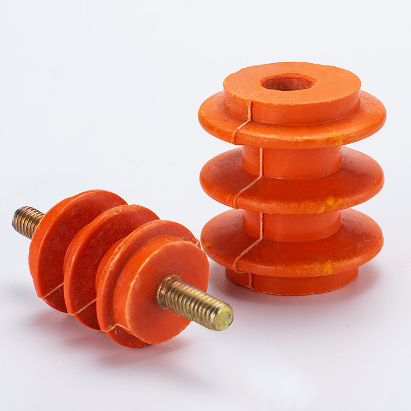 绝缘黄色零地低压配电柜半带不带带杆绝缘子kt060接线端子