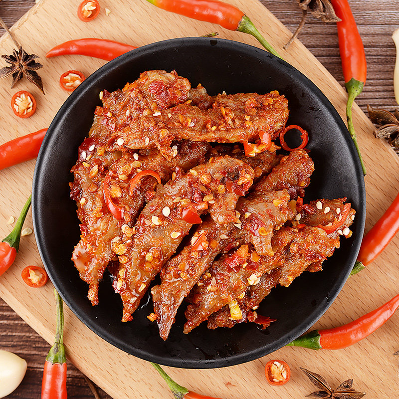 小楠香辣鸡翅170g网红小吃即食休闲卤味熟食鸡肉零食